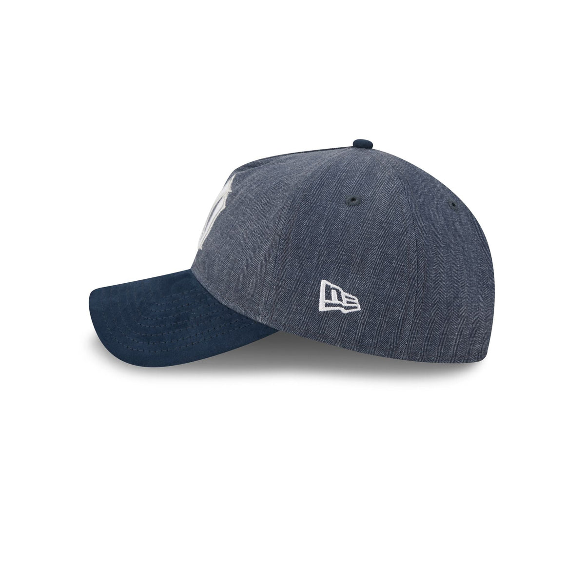 New York Yankees Herringbone Team Colors 9TWENTY A-Frame Adjustable Hat