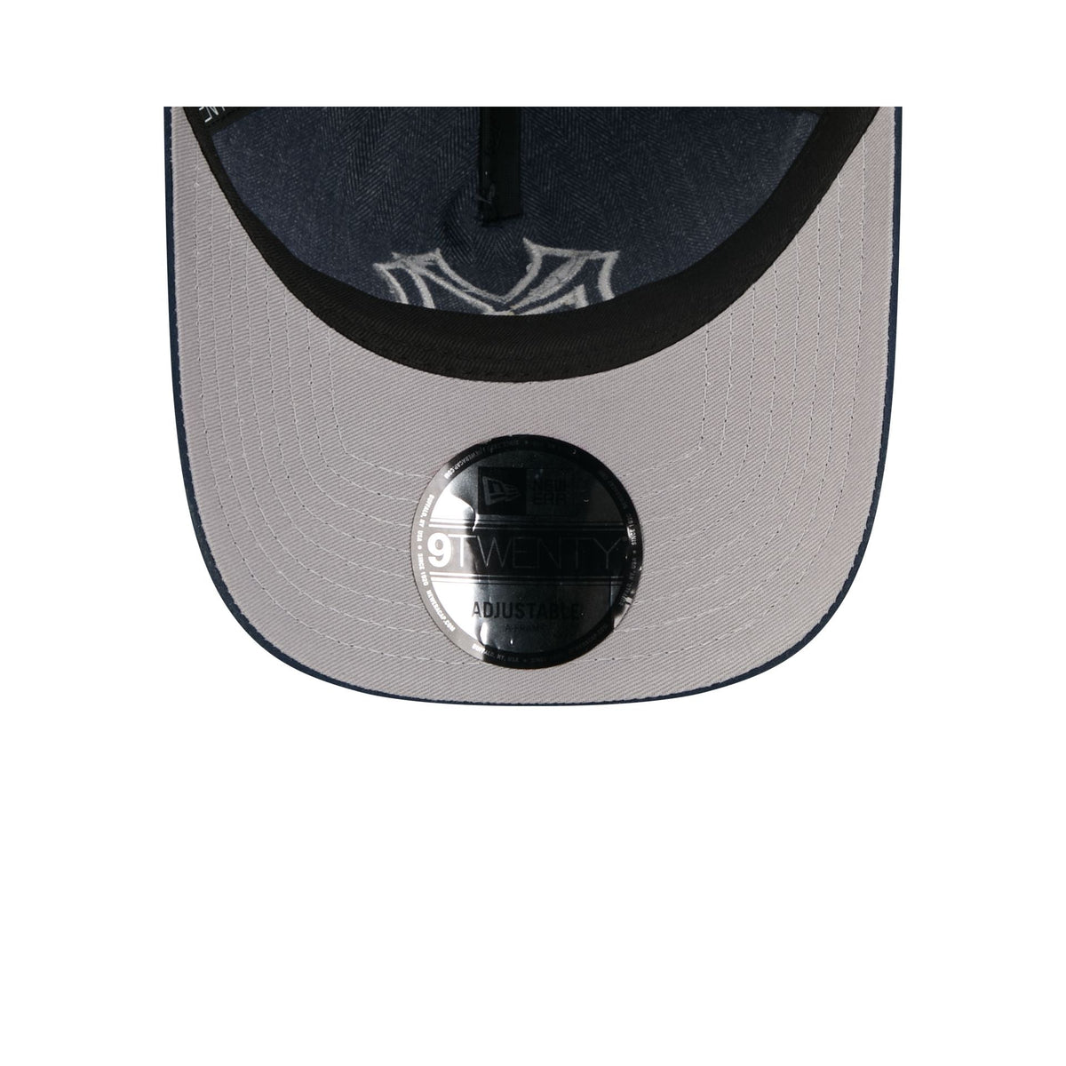 New York Yankees Herringbone Team Colors 9TWENTY A-Frame Adjustable Hat