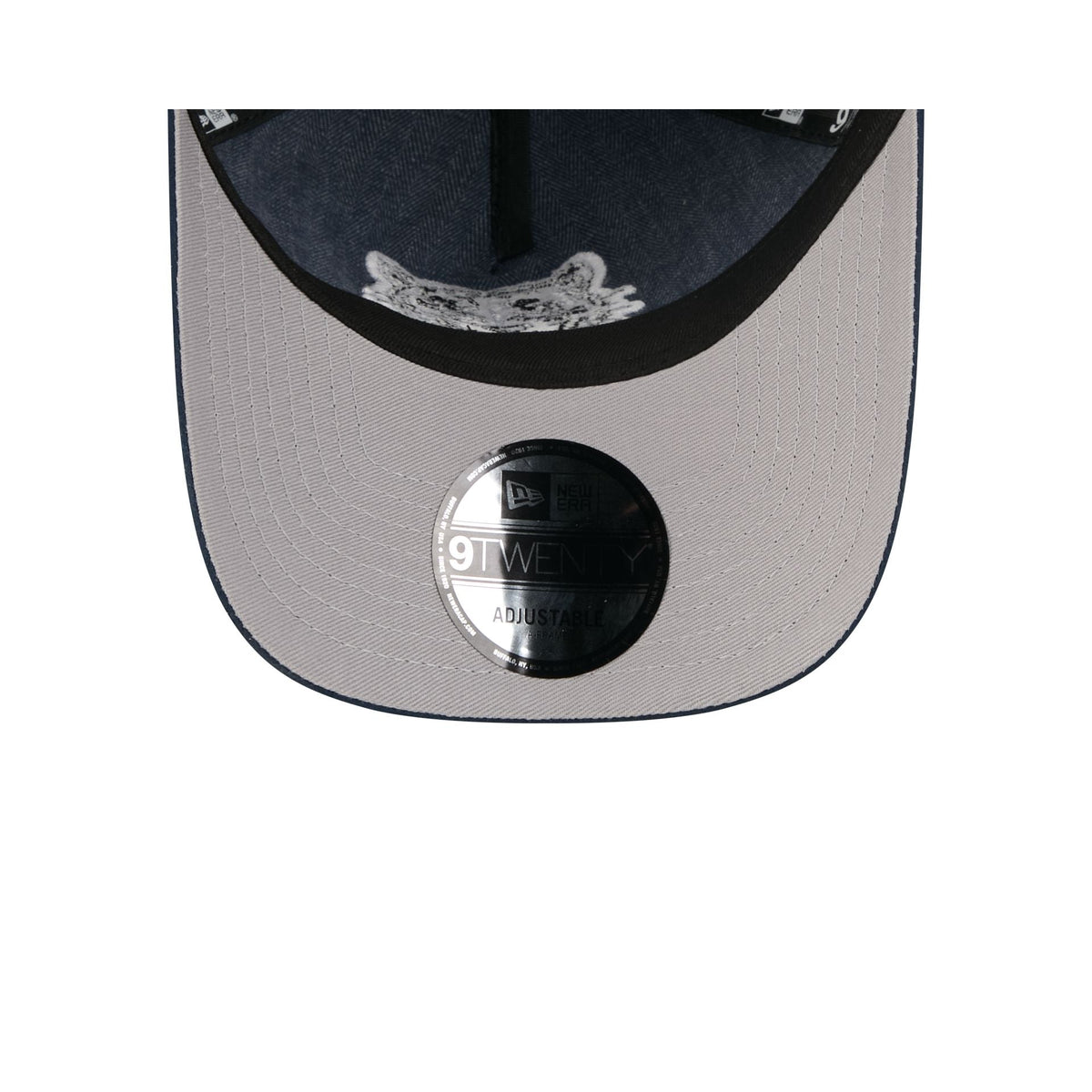 Detroit Tigers Herringbone Team Colors 9TWENTY A-Frame Adjustable Hat