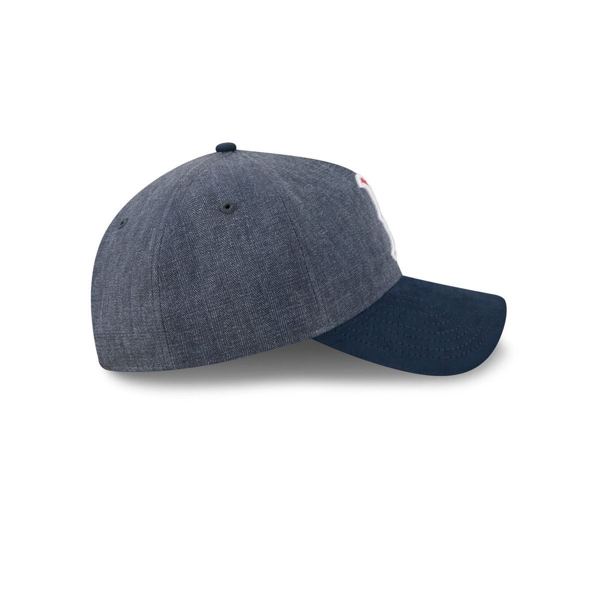 Boston Red Sox Herringbone Team Colors 9TWENTY A-Frame Adjustable Hat