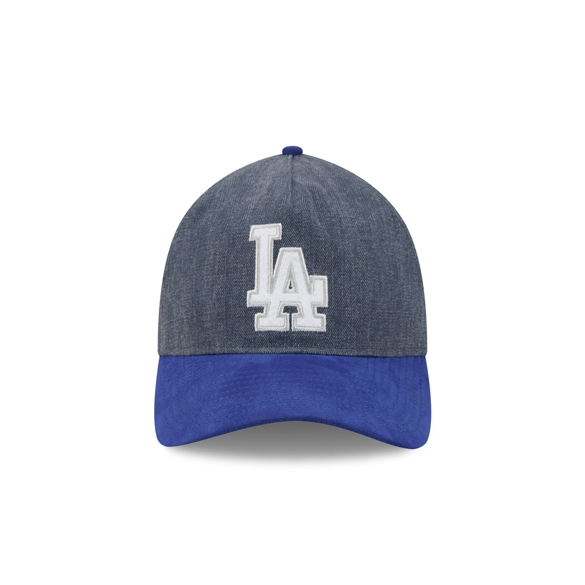 Los Angeles Dodgers Herringbone Team Colors 9TWENTY A-Frame Adjustable Hat