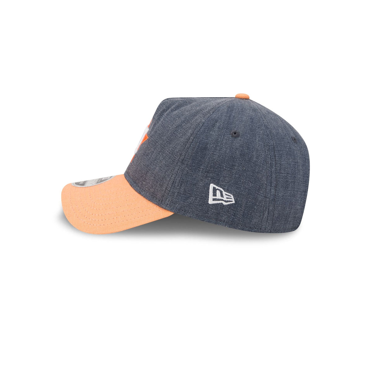 Houston Astros Herringbone Team Colors 9FORTY A-Frame Adjustable Hat