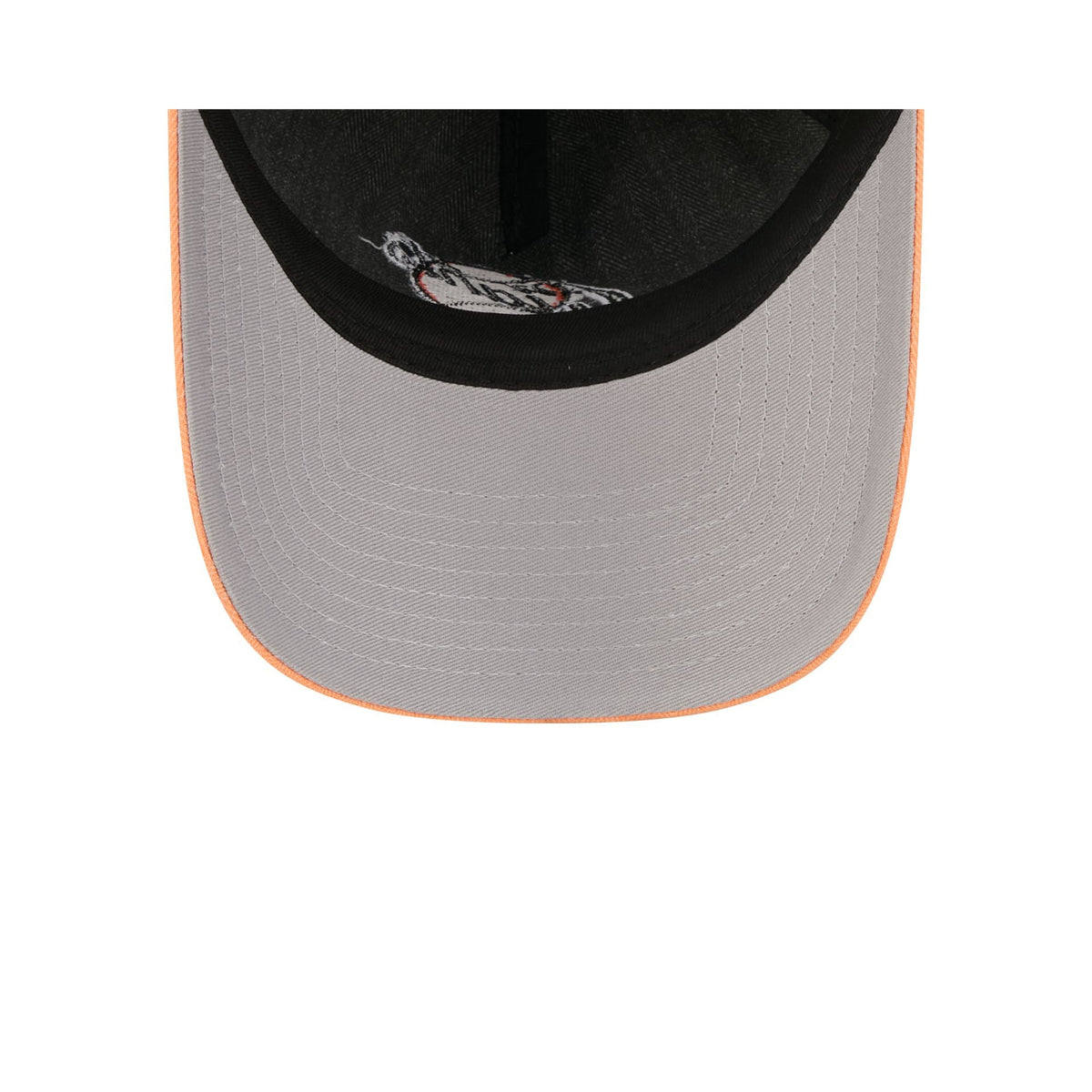 San Francisco Giants Herringbone Team Colors 9FORTY A-Frame Adjustable Hat