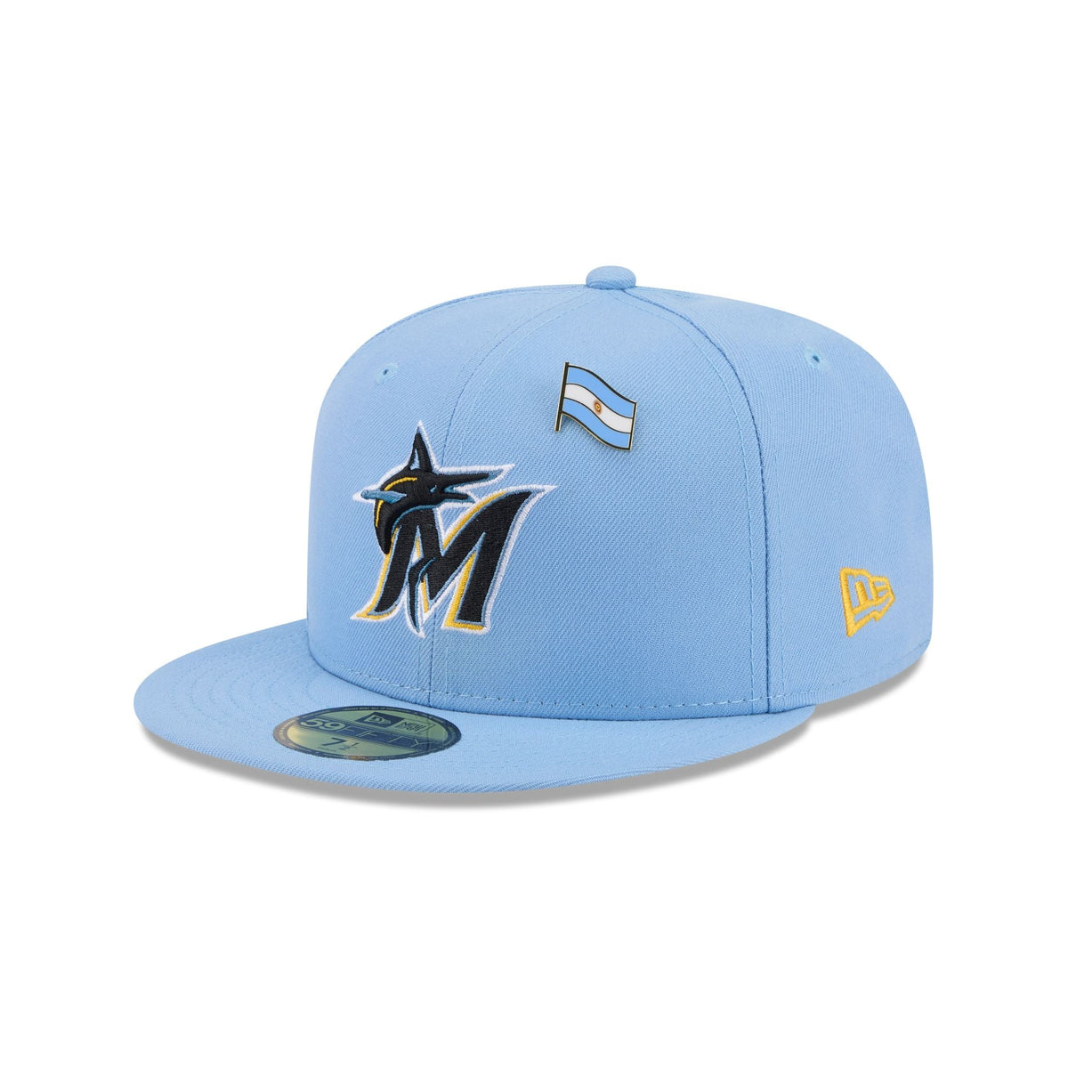 Miami Marlins Country Flag 59FIFTY Fitted Hat