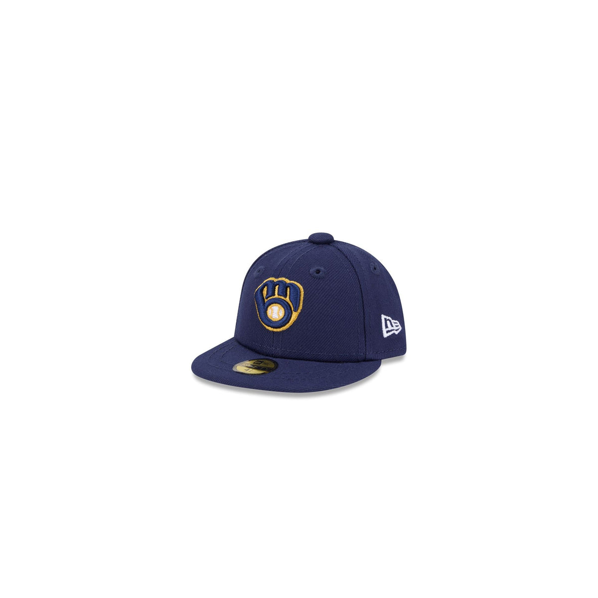 Milwaukee Brewers Authentic Collection Home Mini 59FIFTY Fitted Hat