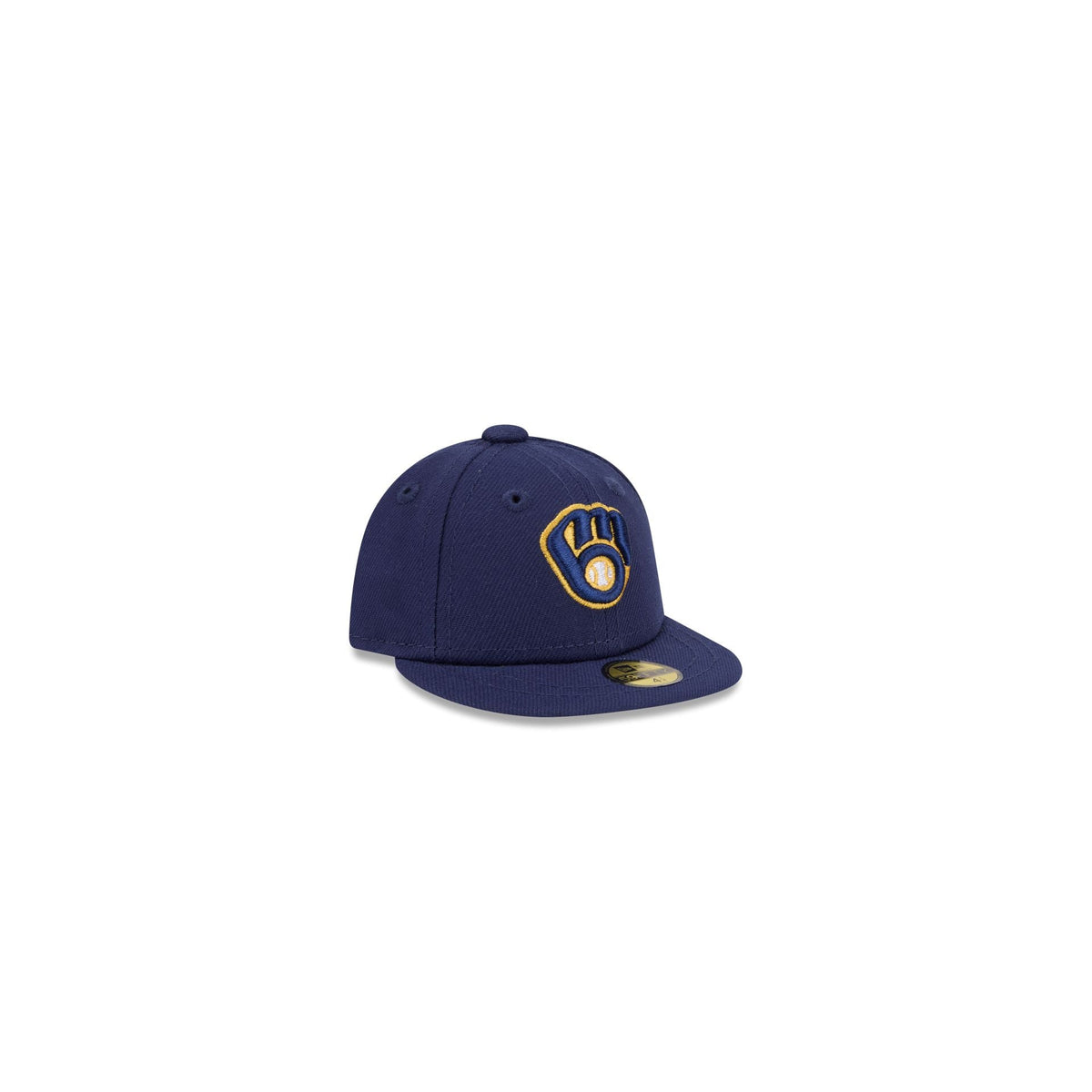 Milwaukee Brewers Authentic Collection Home Mini 59FIFTY Fitted Hat