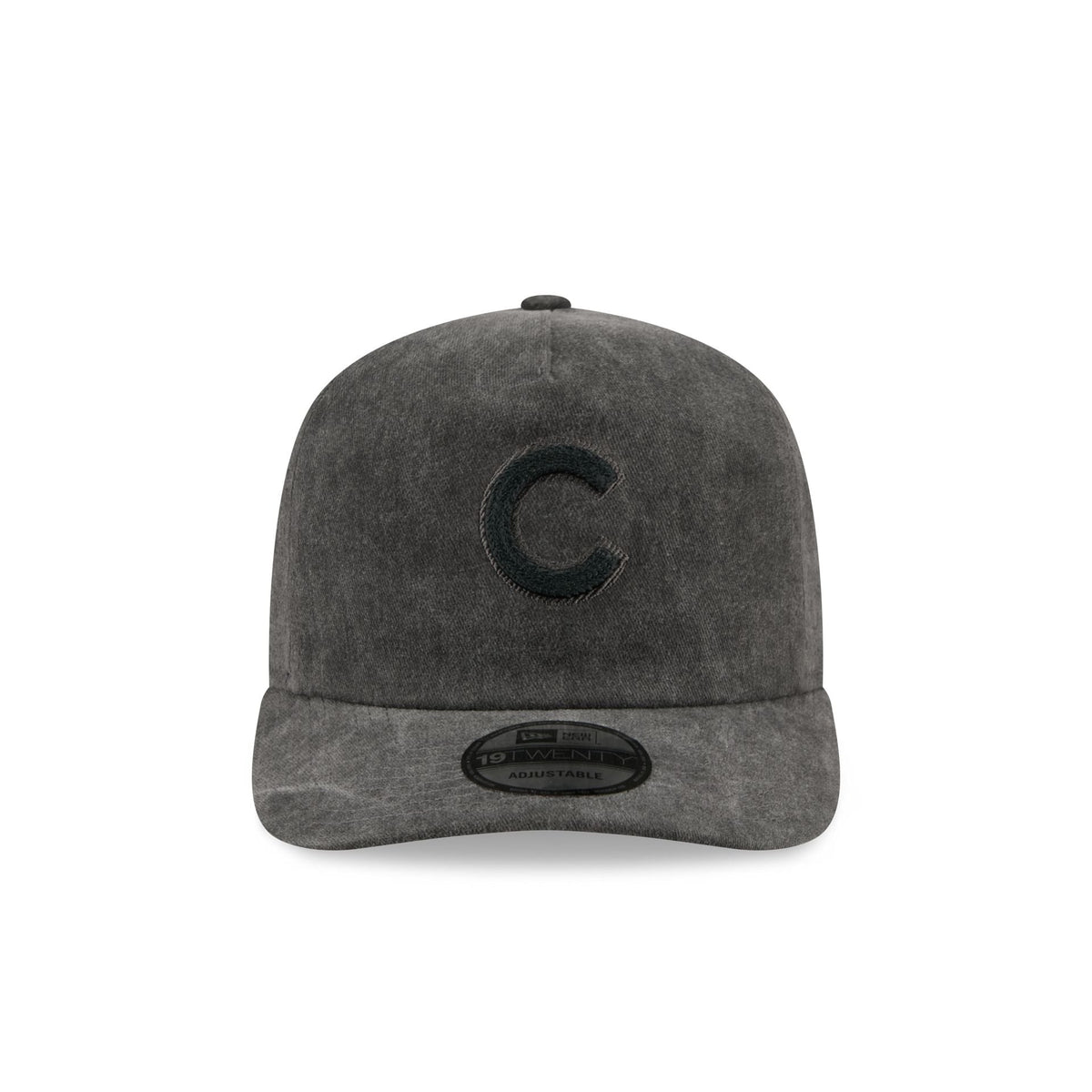 Chicago Cubs Black Pigment Dye 19TWENTY Snapback Hat