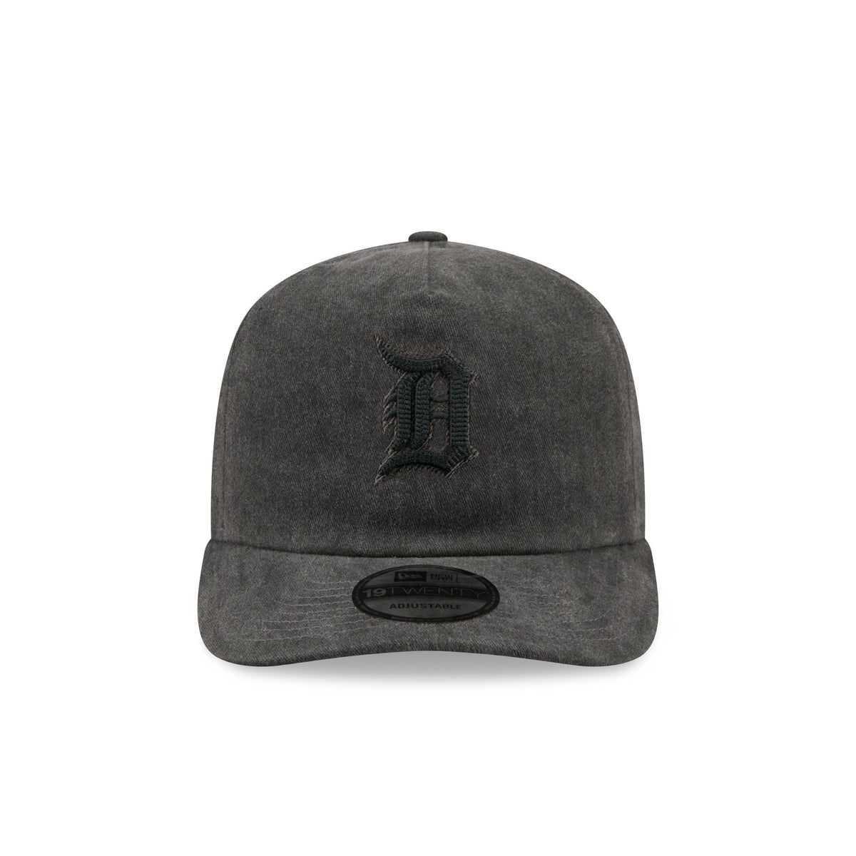 Detroit Tigers Black Pigment Dye 19TWENTY Snapback Hat