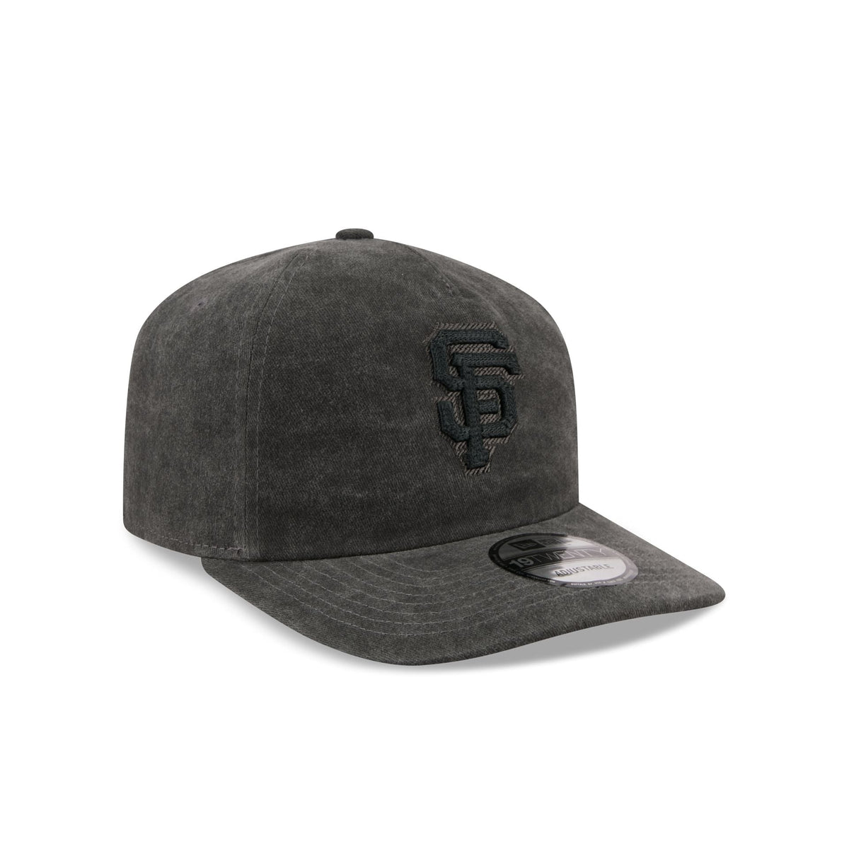 San Francisco Giants Black Pigment Dye 19TWENTY Snapback Hat