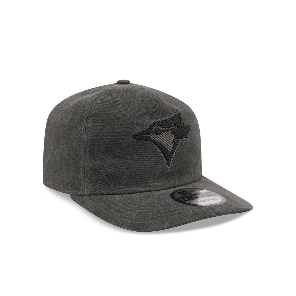 Toronto Blue Jays Black Pigment Dye 19TWENTY Snapback Hat