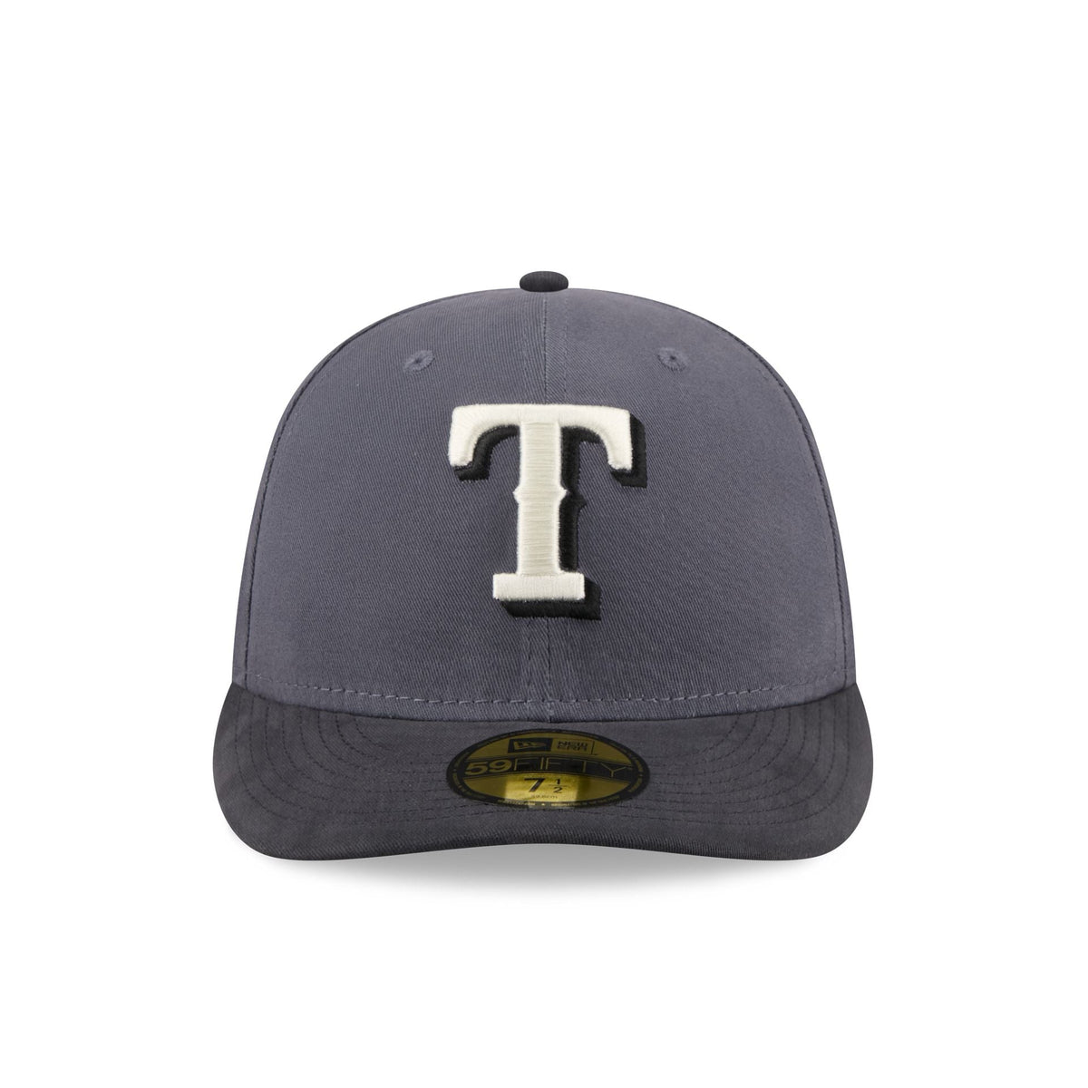 Texas Rangers Graphite Twill 59FIFTY Fitted Hat