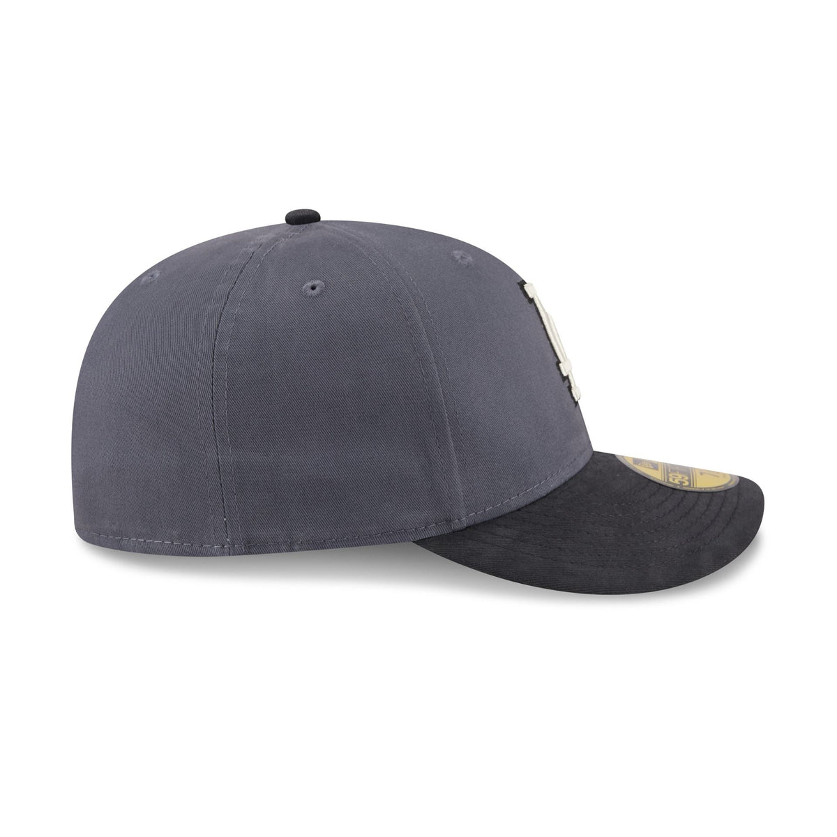 Los Angeles Dodgers Graphite Twill 59FIFTY Fitted Hat