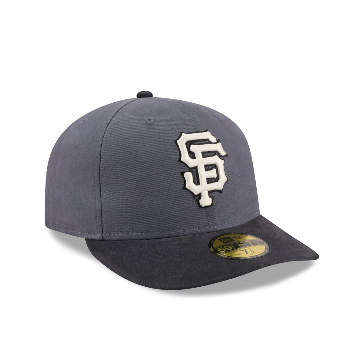 San Francisco Giants Graphite Twill 59FIFTY Fitted Hat