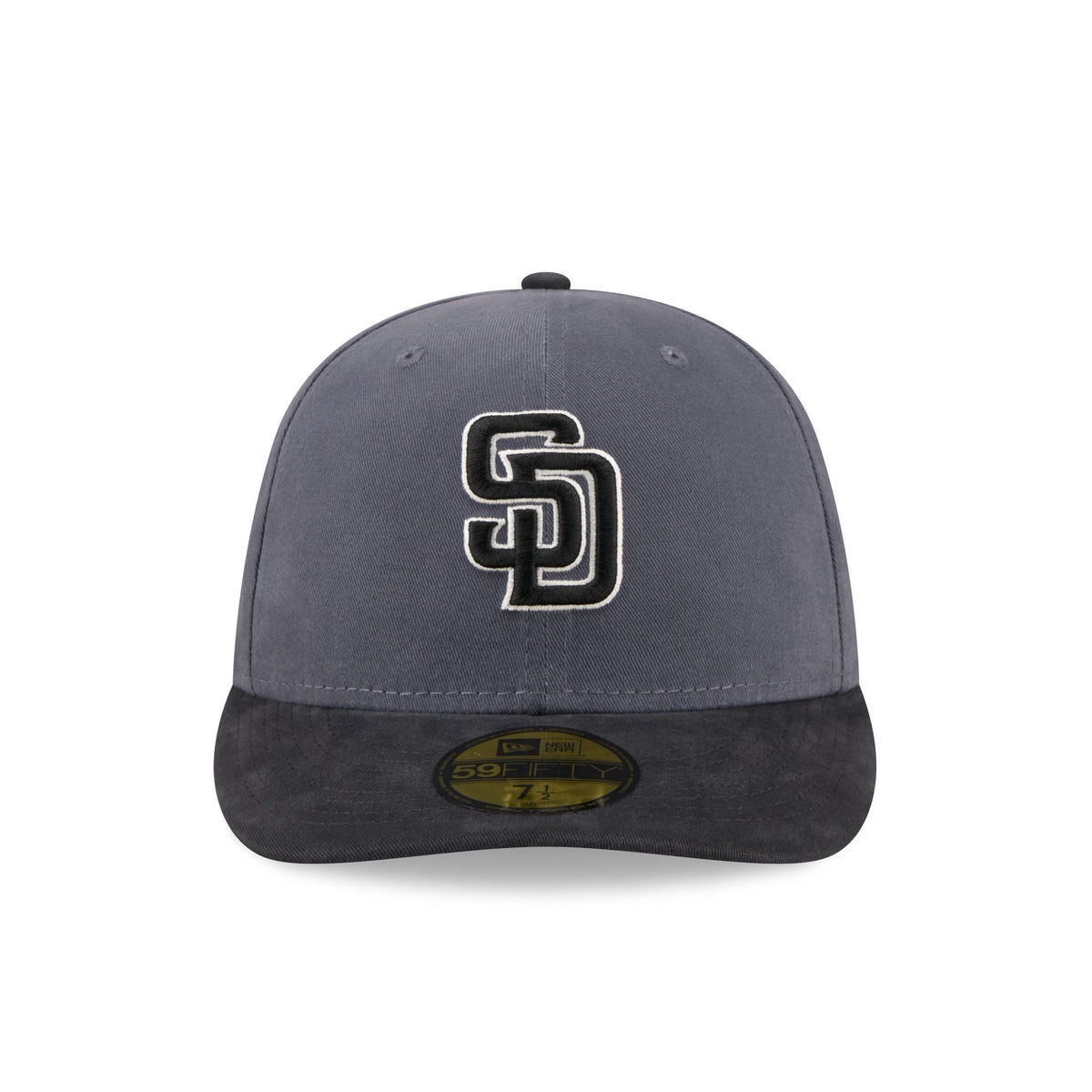 San Diego Padres Graphite Twill 59FIFTY Fitted Hat