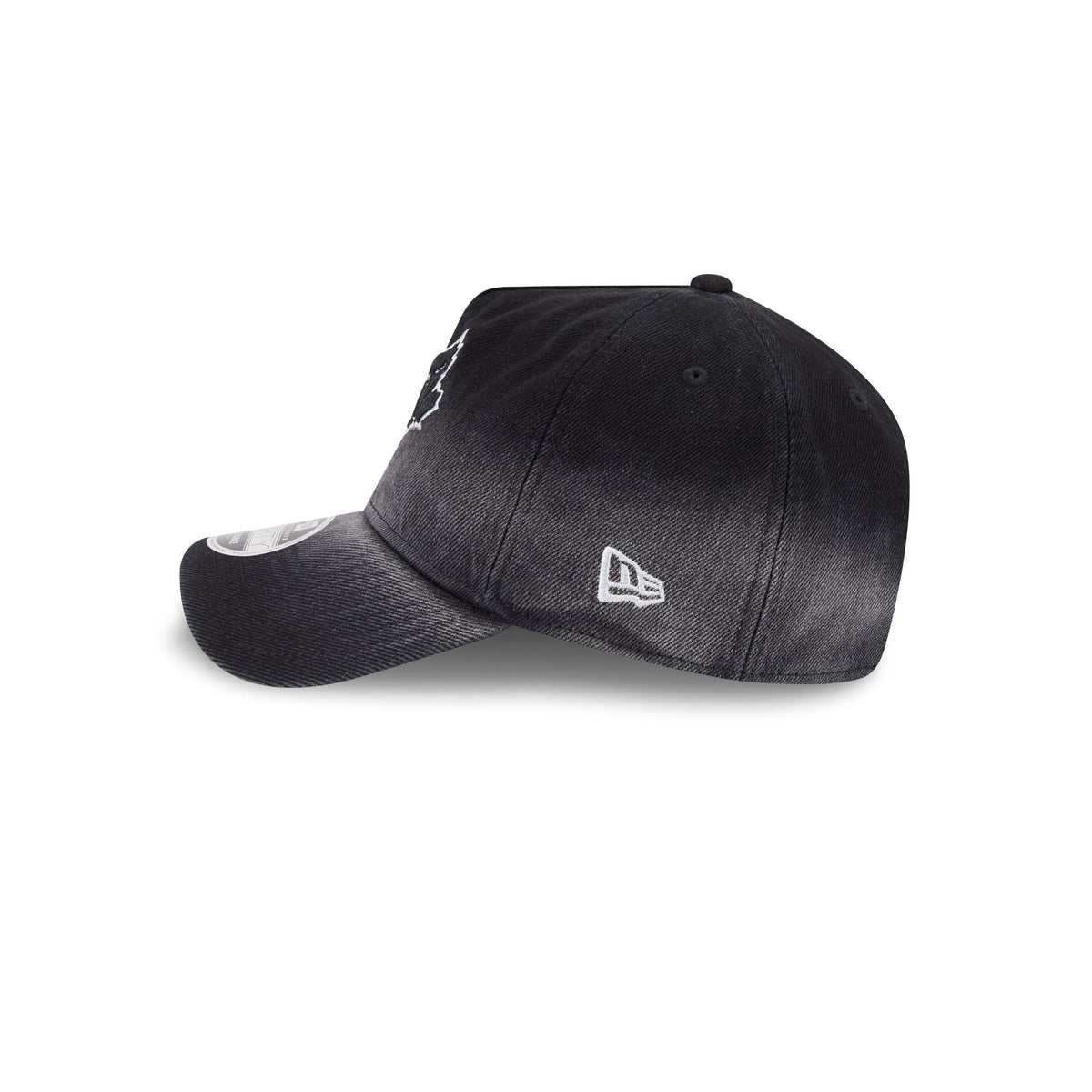 Toronto Blue Jays Washed Black Denim 9FORTY A-Frame Unstructured Snapback Hat