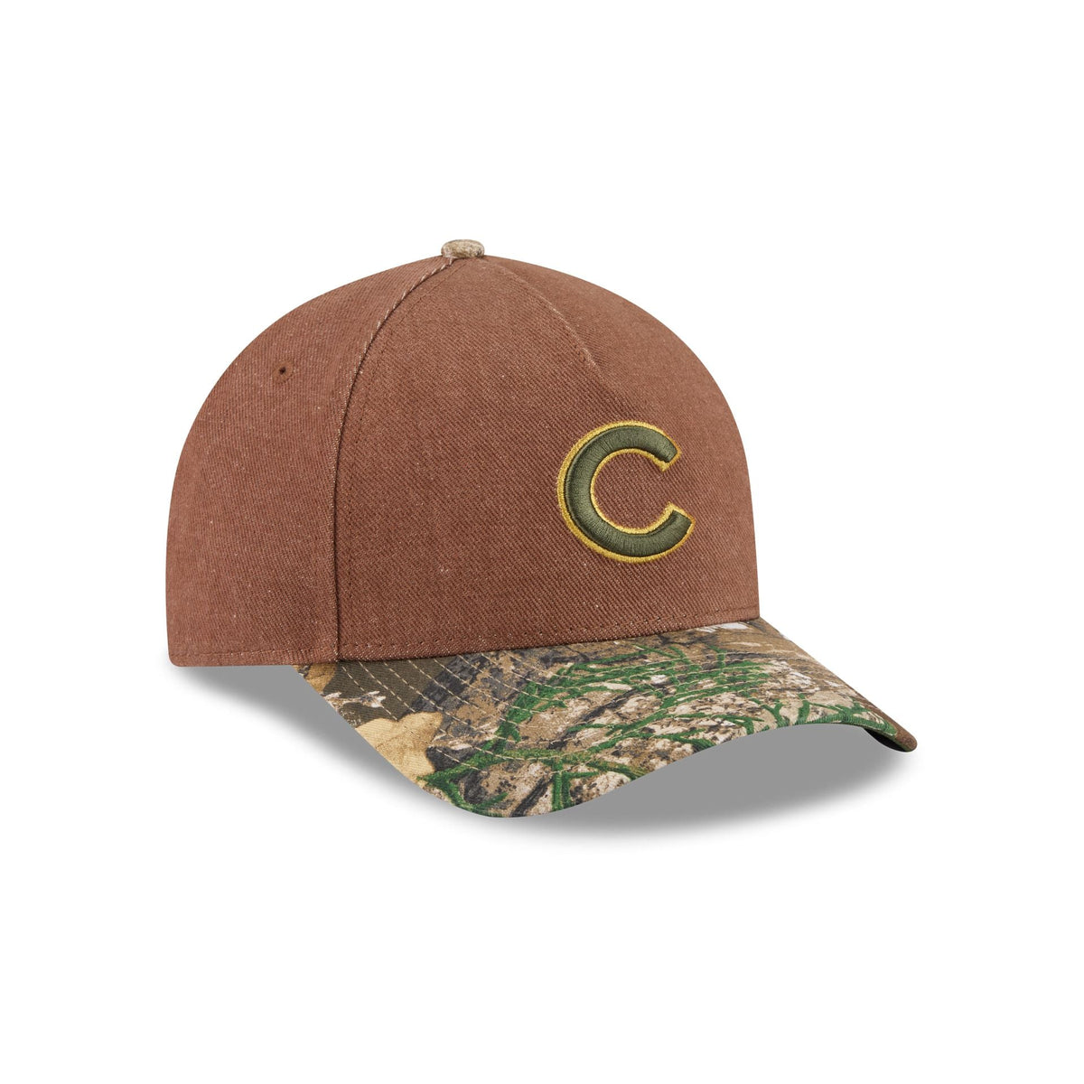 Chicago Cubs Camo Twill 9FORTY M-Crown A-Frame Snapback Hat