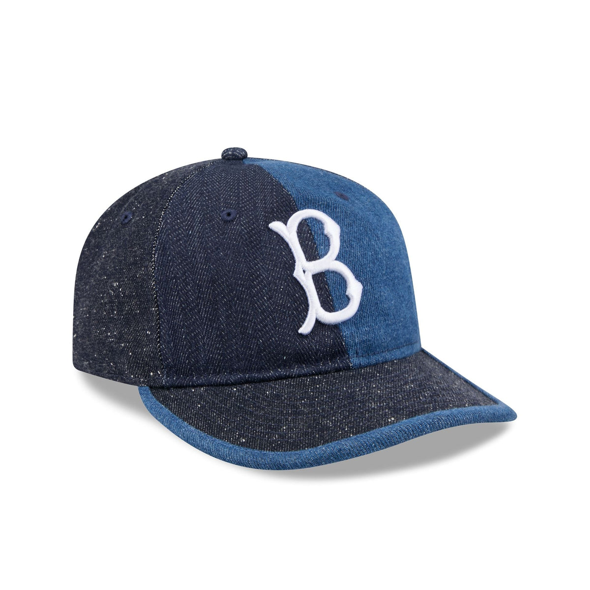 Brooklyn Dodgers Multi-Panel Denim Retro Crown 59FIFTY Fitted Hat