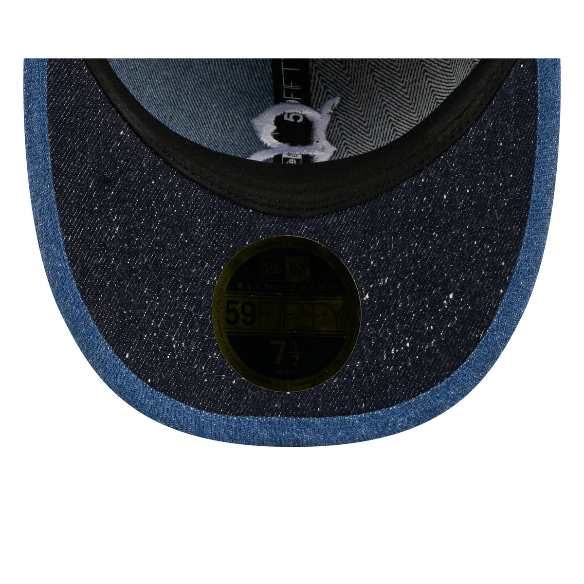 Brooklyn Dodgers Multi-Panel Denim Retro Crown 59FIFTY Fitted Hat