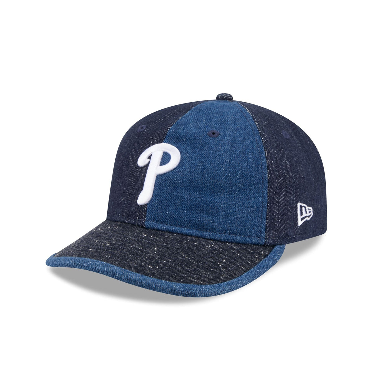 Philadelphia Phillies Multi-Panel Denim Retro Crown 59FIFTY Fitted Hat