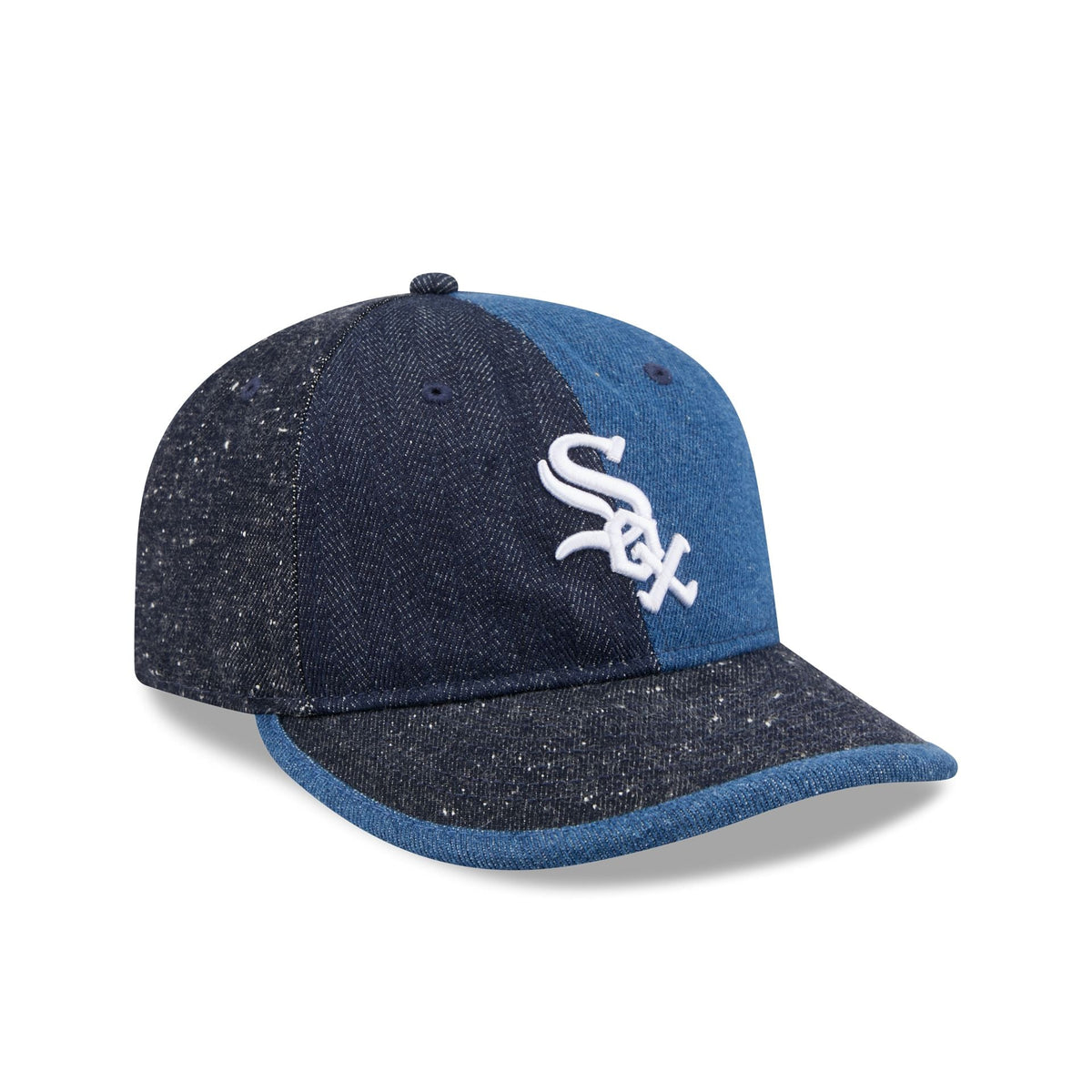Chicago White Sox Multi-Panel Denim Retro Crown 59FIFTY Fitted Hat