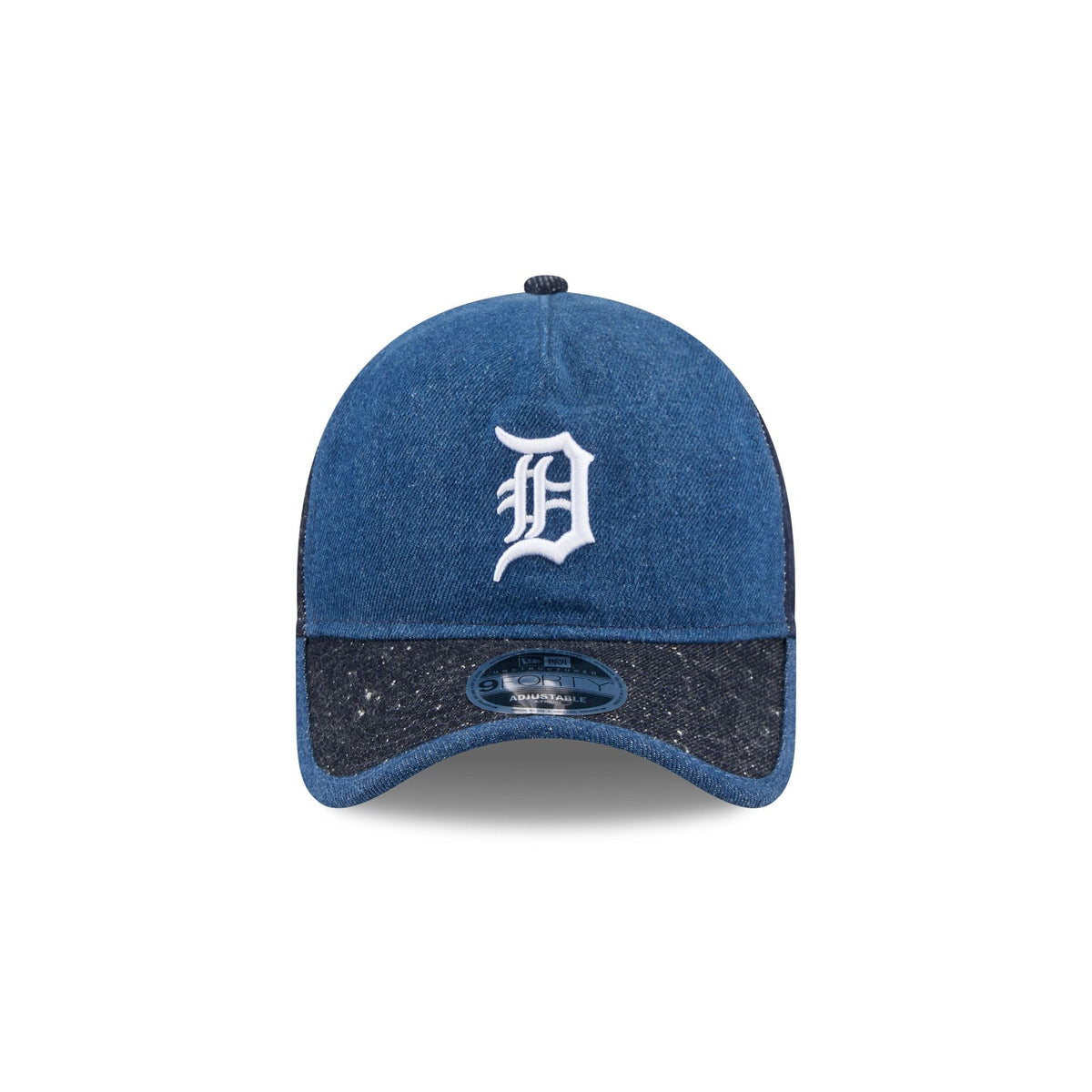 Detroit Tigers Multi-Panel Denim 9FORTY A-Frame Unstructured Adjustable Hat