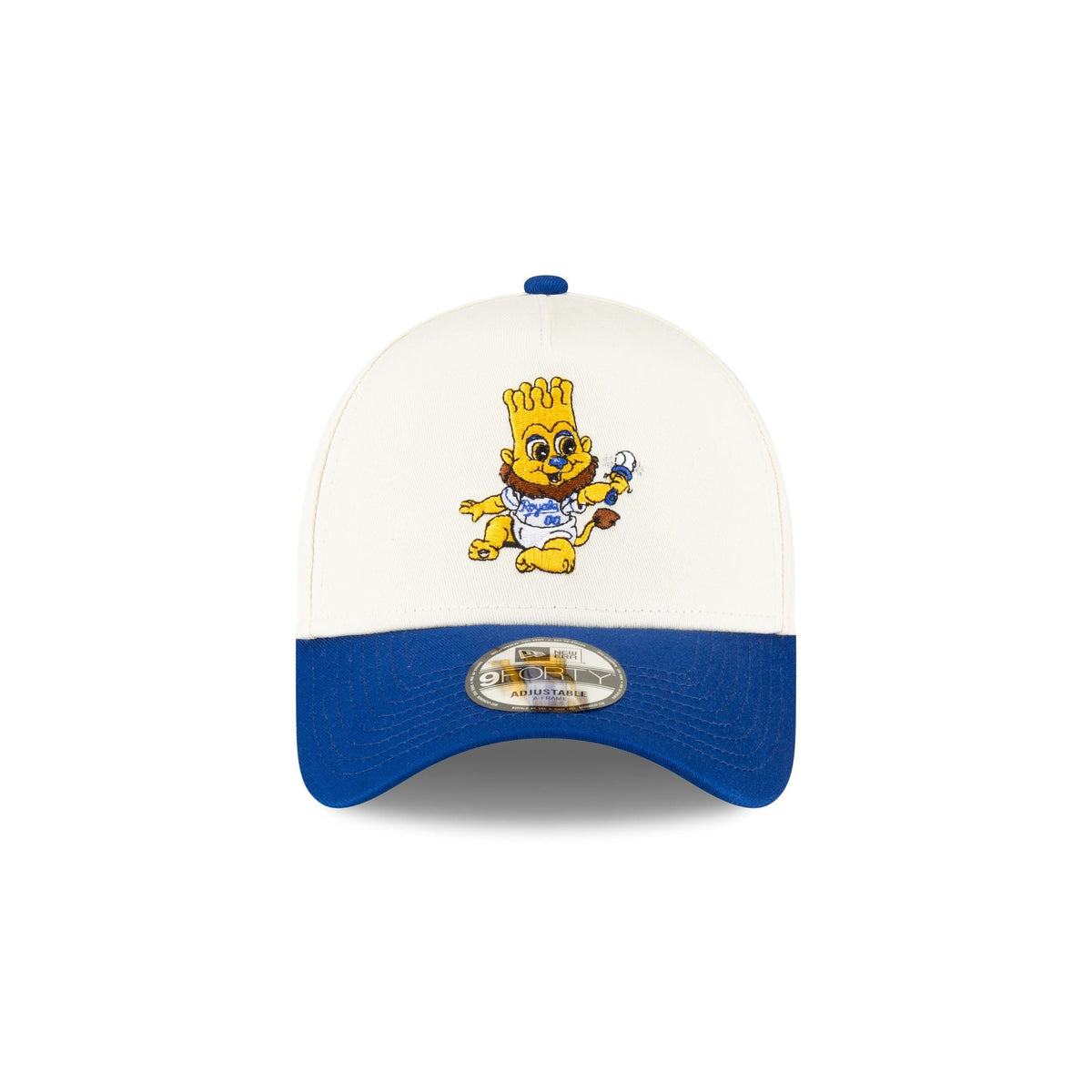 Kansas City Royals Mini Mascot 9FORTY A-Frame Snapback Hat