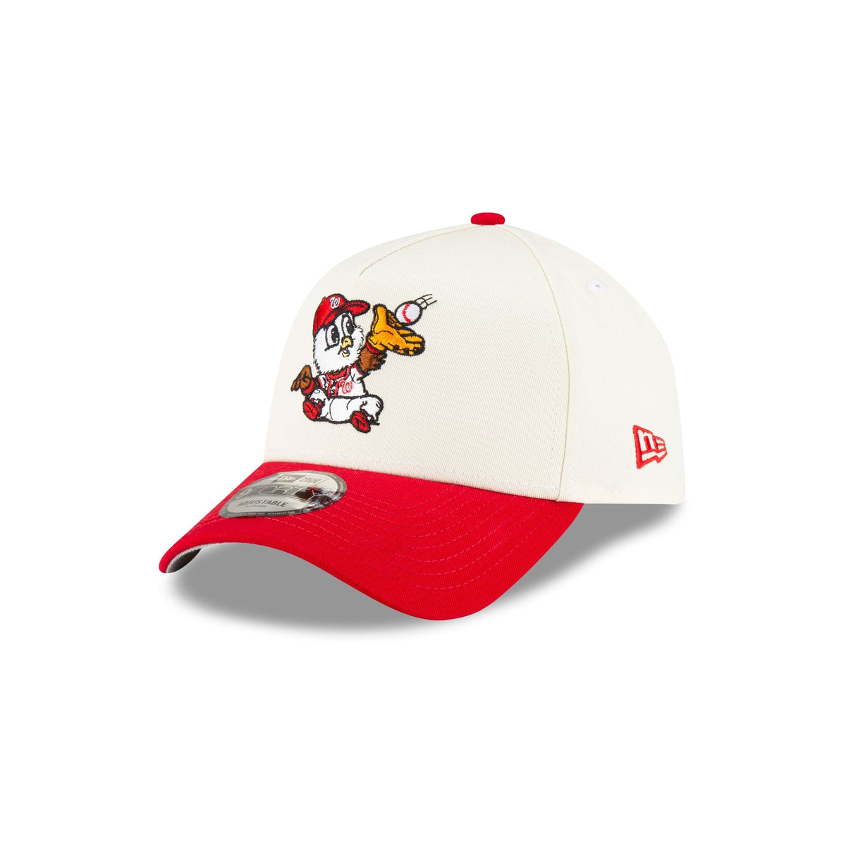 Washington Nationals Mini Mascot 9FORTY A-Frame Snapback Hat
