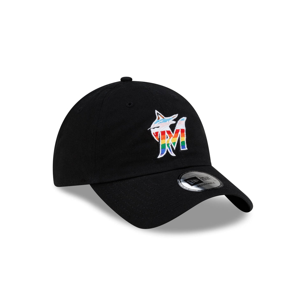 Miami Marlins Pride Casual Classic Adjustable Hat