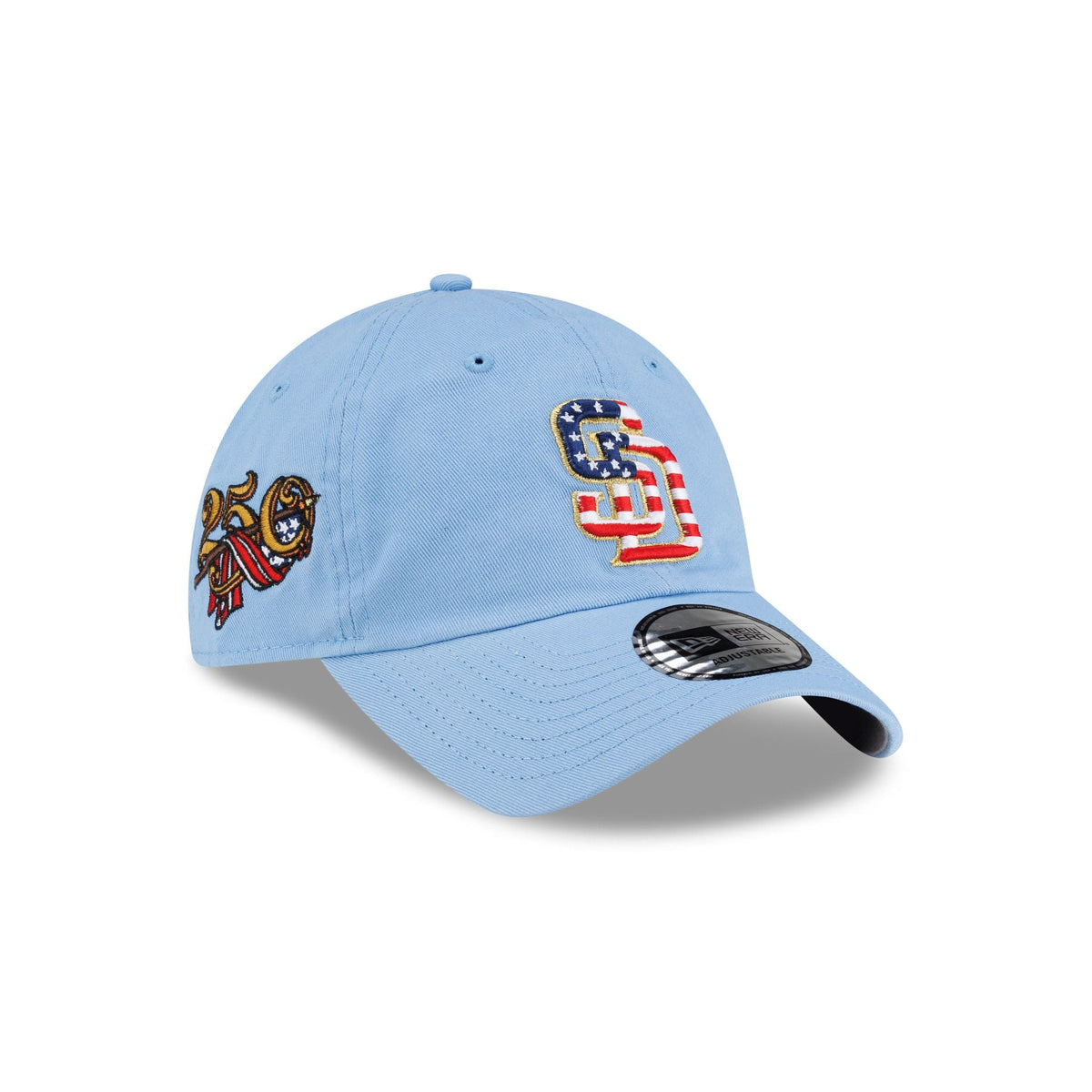 San Diego Padres Red. White & Blue Casual Classic Adjustable Hat