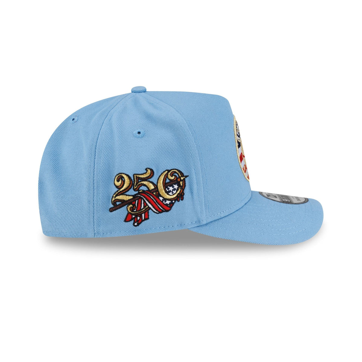 Brooklyn Nets Red. White & Blue 9FIFTY A-Frame Snapback Hat