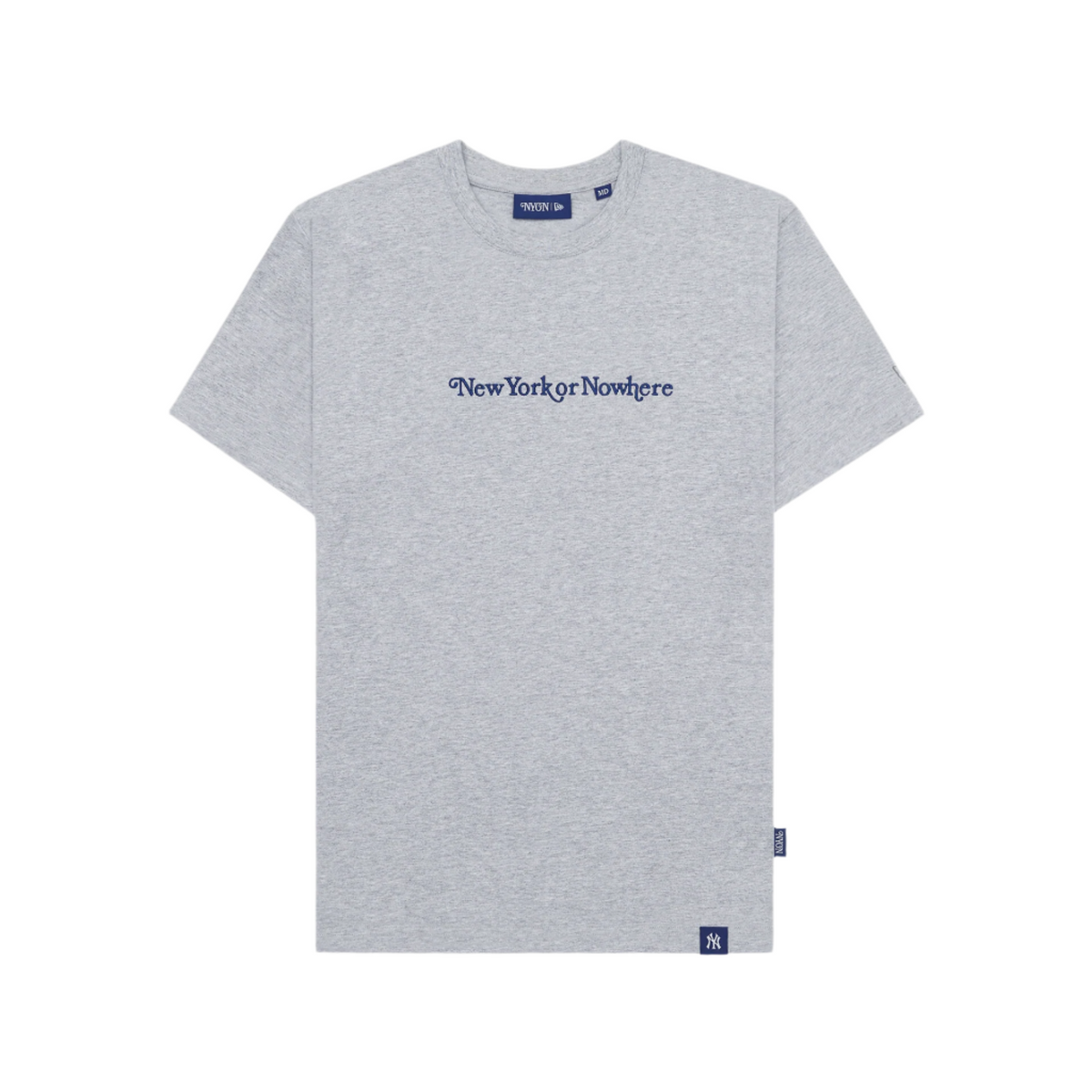 New York or Nowhere x New York Yankees Heather Gray Signature Short-Sleeve T-Shirt